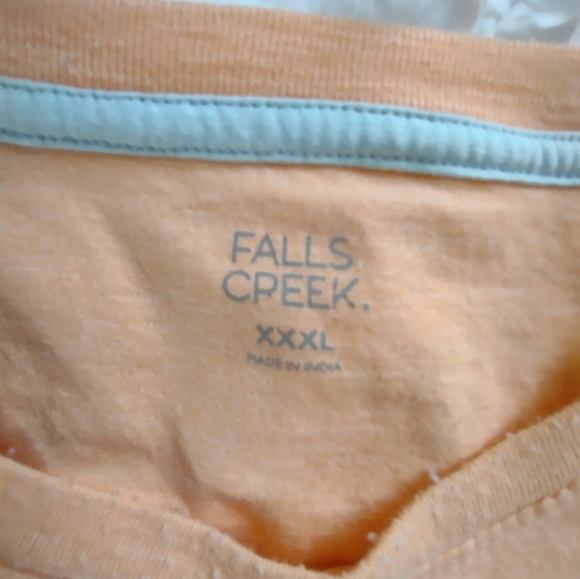 FALLS CREEK 3X Peach, Crewneck Tee - Picture 8 of 8
